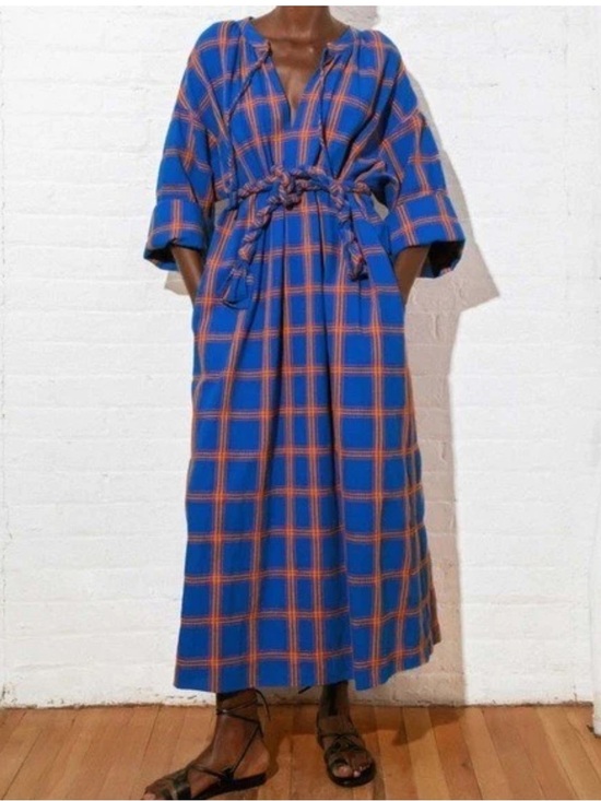 Mara Hoffman Dresses & Skirts - NEW! MARA HOFFMAN Lysa Cover Up Dress in Blue Multi Size S Resortwear Cruise